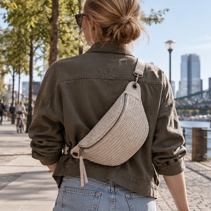 Preview: SEABREEZE HIP BAG grey